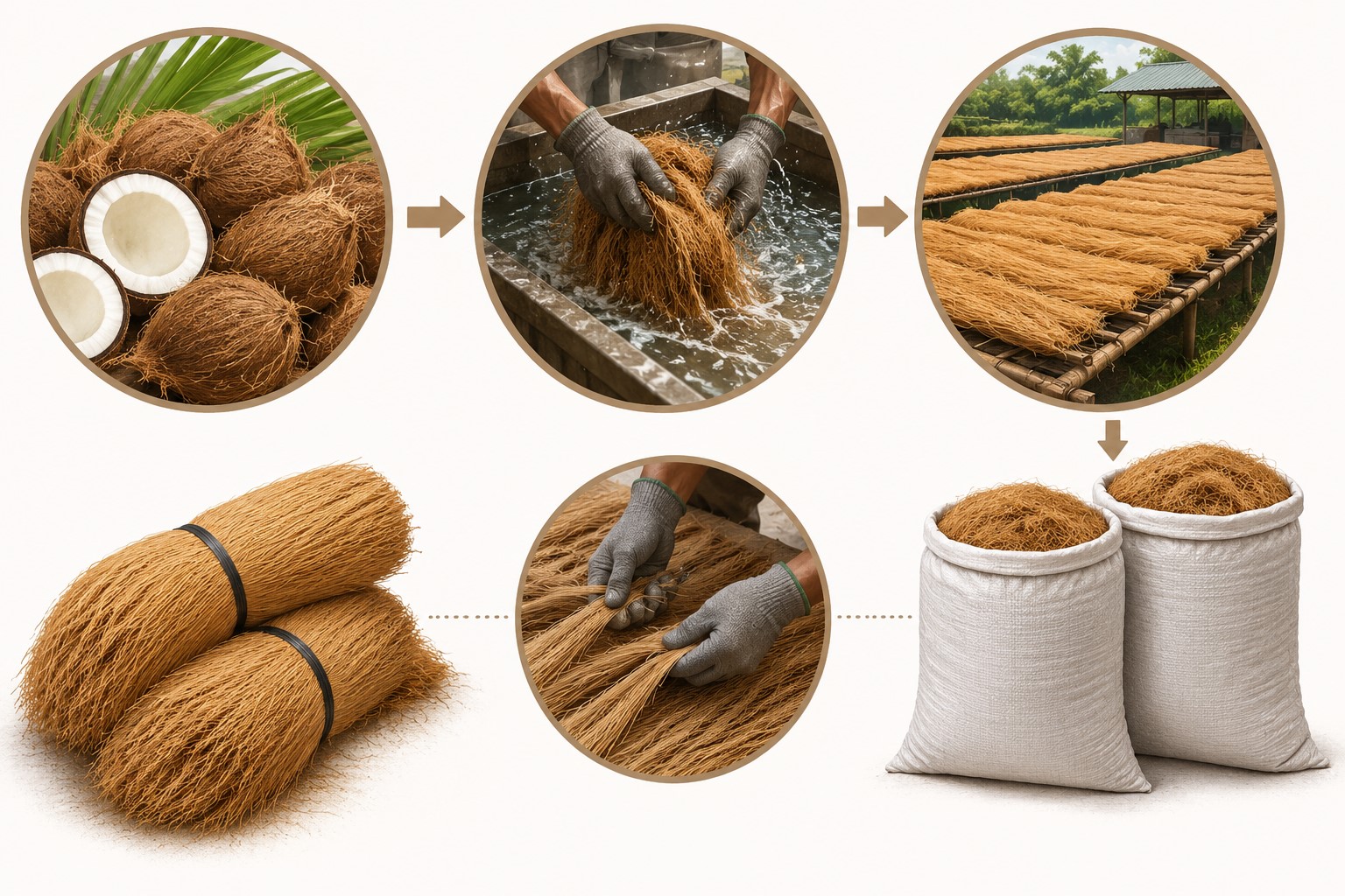 Proses Produksi Cocobristle